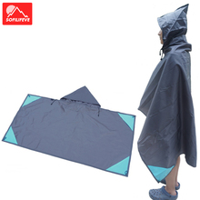 Multifuncional Capa De Chuva Mochila Capa de Chuva Caminhadas Ciclismo Poncho Sombra À Prova D' Água Barraca de Acampamento Ao Ar Livre Tenda Piquenique Mat Pad 2024 - compre barato