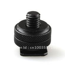 High quality Pro Type 1/4in Tripod Screw to Flash Hot Shoe Mount Adapter For DSLR SLR on Hotshoe Studio Accessory Screw 2024 - buy cheap