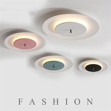 Nordic Modern Ceiling Lights UFO Round Family Children's Room Lamp LED Bedroom DiningRoom Livingroom Study Foyer Light Fixtures 2024 - buy cheap