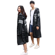 Poncho impermeable con capucha para hombre y mujer, ropa de lluvia gruesa de EVA, larga, Universal, para senderismo 2024 - compra barato