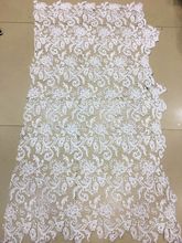 Tela de encaje de guipur de alta calidad, cordón de SYJ-8105 bordado de tul para vestido de novia 2024 - compra barato