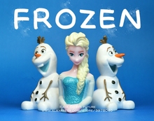 Figura de Frozen de Disney para niños, figura de Elsa, Olaf, mini muñeco de acción, postura, decoración de Anime, modelo de juguete 2024 - compra barato
