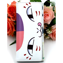 Natsume-cartera de piel sintética con broche para mujer, cartera colorida con monedero, tarjetero, Anime, Yuujinchou, Nyanko Sensei 2024 - compra barato