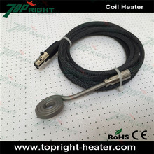 ID9MM OD26MM Hot sale enail flat coil heater from Topright Industrial 120v150w 2024 - buy cheap