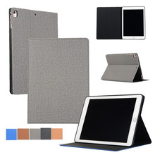 Caso Capa Ultra Slim para iPad Air 1/2 Tablet Caso PU Tampa do Suporte de Couro para o iPad de Ar 9.7 ''caso 2018 2017 6th Gen Tampa Funda 2024 - compre barato