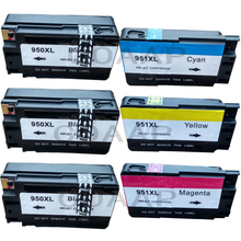 6x Compatible HP 950 951 XL ink Cartridge for 950XL 951XL hp Officejet pro 8100 8610 8620 8630 8600 plus 2024 - buy cheap