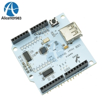 USB-хост щит 2,0 плата модуль для Arduino UNO MEGA ADK совместимая с Android ADK Diy электронная печатная плата 2024 - купить недорого