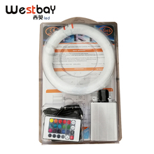 Westbay 6W RGB Optic Fiber Light Kit PMMA Plastic Optical Fiber Kit For Car Decoration Ceiling Star End Glow Fiber Optic Cable 2024 - buy cheap