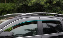 Для Honda CRV CR-V 2012 2013 2014 2015 2016 ABS пластиковые окна Козырьки тенты ветер дождь солнцезащитный козырек защита вентиляционные крышки 2024 - купить недорого