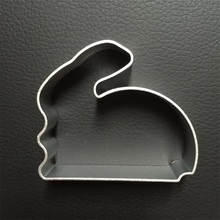 Free shipping rabbit shape aluminium alloy cookie mold Cookies cutter Biscuit Pastry mold 2024 - buy cheap