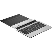 Чехол для клавиатуры GZEELE, для 11,6-дюймового планшета HP Elite x2 1011 G1, дорожная клавиатура и чехол-книжка, черный док-разъем 2024 - купить недорого