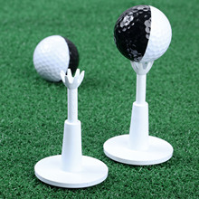 Camisetas de plástico blanco para practicar Golf, camisetas de 53-73mm de rango ajustable, camisetas de Golf, 8 puntos para sostener bolas, accesorios de Golf, 2 uds. 2024 - compra barato