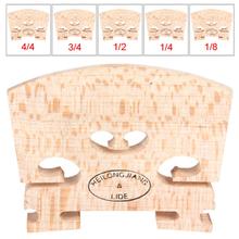 1pcs Durable Maple wood Violin Bridge Regular Type 5 optional sizes 1/8 & 1/4 & 1/2 & 3/4 & 4/4 Size Violin Accessories 2024 - buy cheap