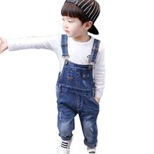 Baby Pants Boys Girls Trouser Jeans Denim Overalls for Children Overalls Kids Hole Jeans Jumpsuits Overall Jeans Girl 1-5 Years 2024 - buy cheap