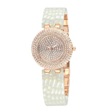 Reloj de pulsera de plata con diamantes para mujer, accesorio de lujo con tira de acero, de cuarzo, regalo 2024 - compra barato