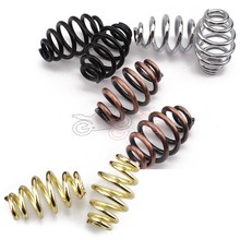 1pair 3.1" Motorcycle Barrel Coiled Solo Seat Springs Cafe Racer Seat Springs Nut for Harley 883 Bobber Chopper Custom Softail 2024 - buy cheap