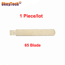 OkeyTech For Subaru Universal Metal 65 Car Key Blade KD Key Blade Replacement Remote Flip Folding NO. 65 Uncut Blank Blade 2024 - buy cheap