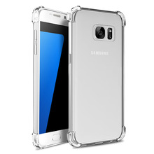 Противоударный Прозрачный чехол для samsung Galaxy S10 S9 S8 плюс S7 S6 Edge Note 8 9 J5 A5 J3 A3 J7 A7 J6 плюс 2016 2017 2018 чехол для телефона 2024 - купить недорого
