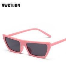 VWKTUUN-gafas de sol cuadradas para mujer, anteojos de sol femeninos de estilo Retro, con protección UV400, pequeñas gafas de sol de estilo Hip Hop 2024 - compra barato