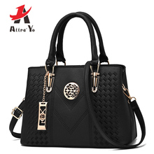 ATTRA-YO 2020 Women Handbag Luxury Classic Embroidery Female Crossbody Bag PU Leather High-quality Bag Sac Main Lady Hand Bag 2024 - buy cheap