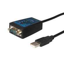 Cables de ordenador y conectores USB RS232, adaptador USB 2,0 a RS-232 macho (9 pines), Cable Serial DB9 con Chipset FTDI compatible con Win10 2024 - compra barato