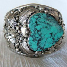 Винтажные большие кольца на палец с натуральным синим камнем в форме сердца, богемные кольца с этническим узором Z3X990 2024 - купить недорого