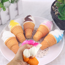 New Kawaii Ice Cream Squeeze Toys Squishy Squishi Antistress Funny Gadgets Squishies Anti Stress Interesting Toys For Children 2024 - buy cheap