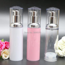 40ml Airless Bottle Vacuum Pump Lotion Cosmetic Container Used For Travel Refillable Bottles F732 2024 - buy cheap