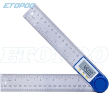 200mm Digital Protractor Inclinometer Goniometer Level Measuring Tool Electronic Angle Gauge Stainless Steel Angle Ruler 2024 - buy cheap