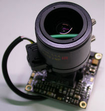 WDR Effio-V Auto IRIS 2,8-12 мм зум-объектив 1/3 "sony ICX662/663 Super HAD CCD II + CXD4141 плата модуля камеры видеонаблюдения + OSD кабель 2024 - купить недорого