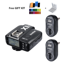 Free Shipping Godox 2x XTR-16 Wireless 2.4G Power Control Flash Receivers + X1T-N TTL Wireless Transmitter for Nikon AD180 AD360 2024 - buy cheap
