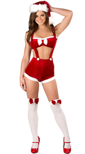 Sexy Party Cosplay Rompers New Arrival Sexy Christmas Costume Free Shipping Red Dance Christmas Cute Costume Set 3SFC119 2024 - buy cheap