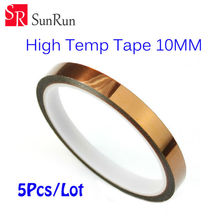 5pcs/Lot 10mm * 33m High Temperature Resistant tape Heat BGA Tape for BGA PCB SMT Soldering Shielding 2024 - buy cheap