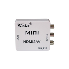Standard HDMI Interface Mini HD Video Converter Box HD To AV/CVSB Video NTSC PAL Output HDMI To AV Adapter HDMI2AV 2024 - buy cheap