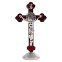 Cruz inferior magnética duradera, estatua, crisol, Jesús, cristiano, accesorio para casa, decoración, artesanía 2024 - compra barato