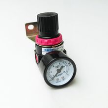 Air Control Compressor Pressure Gauge Relief Regulating Regulator Valve AR2000 1/4'' Port Thread 2024 - купить недорого