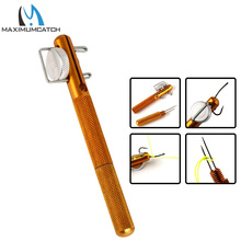 1pc All Metal Manual Tied Hook With Sub Line Knotting Tool Dual-Use Decoupling Device Fishing Accessories 2024 - buy cheap