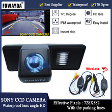 FUWAYDA-espejo retrovisor inalámbrico para cámara de imagen de coche, Chip SONYCCD para mercedes-benz Vito Viano/Clase B MPV/Sprinter con línea de guía 2024 - compra barato