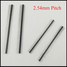 13mm 15mm 17mm 19mm 20mm Length 1x40 1*40 Pin 40P 2.54mm Pitch Single Row Straight PCB Male IC Connector Pin Header Strip 2024 - buy cheap