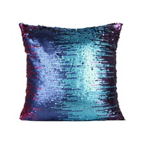 Mermaid Sequin Cushion Cover Sequin Pillow Cover Cushions For Sofa Decorative Car Seat Cushion 2024 - compre barato