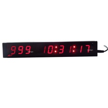 1'' 9Digits Indoor Electronic LED Countdown Clock Countdown/Up Day Until Special Event 2024 - buy cheap