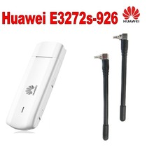 Huawei e3272 4g lte dongle usb, antena 2 peças 2024 - compre barato