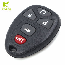 KEYECU  5 Button New Keyless Entry Remote Car Key Fob for Chevrolet Cadillac Buick LUCERNE 2006 - 2011 FCC ID: OUC60270 2024 - buy cheap