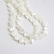 10mm 44 peças estrela 100% concha do mar natural contas de concha soltas fios joias contas descobertas jóias 2024 - compre barato