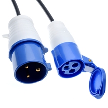 IEC309 332P6 to 316C6 Extension cords,make the 332C6 to be 316C6 2024 - buy cheap