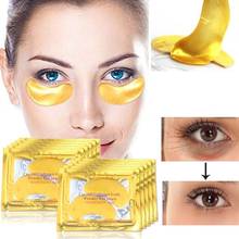 10pcs=5bags Gold Crystal Collagen Eye Mask Eye Patches For The Eye  Anti-Aging Anti-Wrinkle Remove Black Eye Face Care 2024 - buy cheap