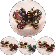 Fashion Women hair accessories hairpins Crab Retro Mini Butterfly hair claw clip Headband for Lady Girls 2018 Hot Sale 2024 - buy cheap