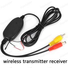 Promotion 2.4G Wireless RCA Video Transmitter Receiver Kit for Car DVD Monitor Rear View Camera Reverse Backup Top-Rated sale 2024 - buy cheap