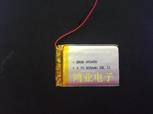 3.7V polymer lithium battery 453450P 800MAH recorder Bluetooth audio and other digital products Rechargeable Li-ion Cell 2024 - buy cheap