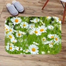 African daisy Bath Mats Absorbent Non-slip Bathroom Rug Personalized Door Mat Living Room Carpet Custom Kitchen Doormat 2024 - buy cheap